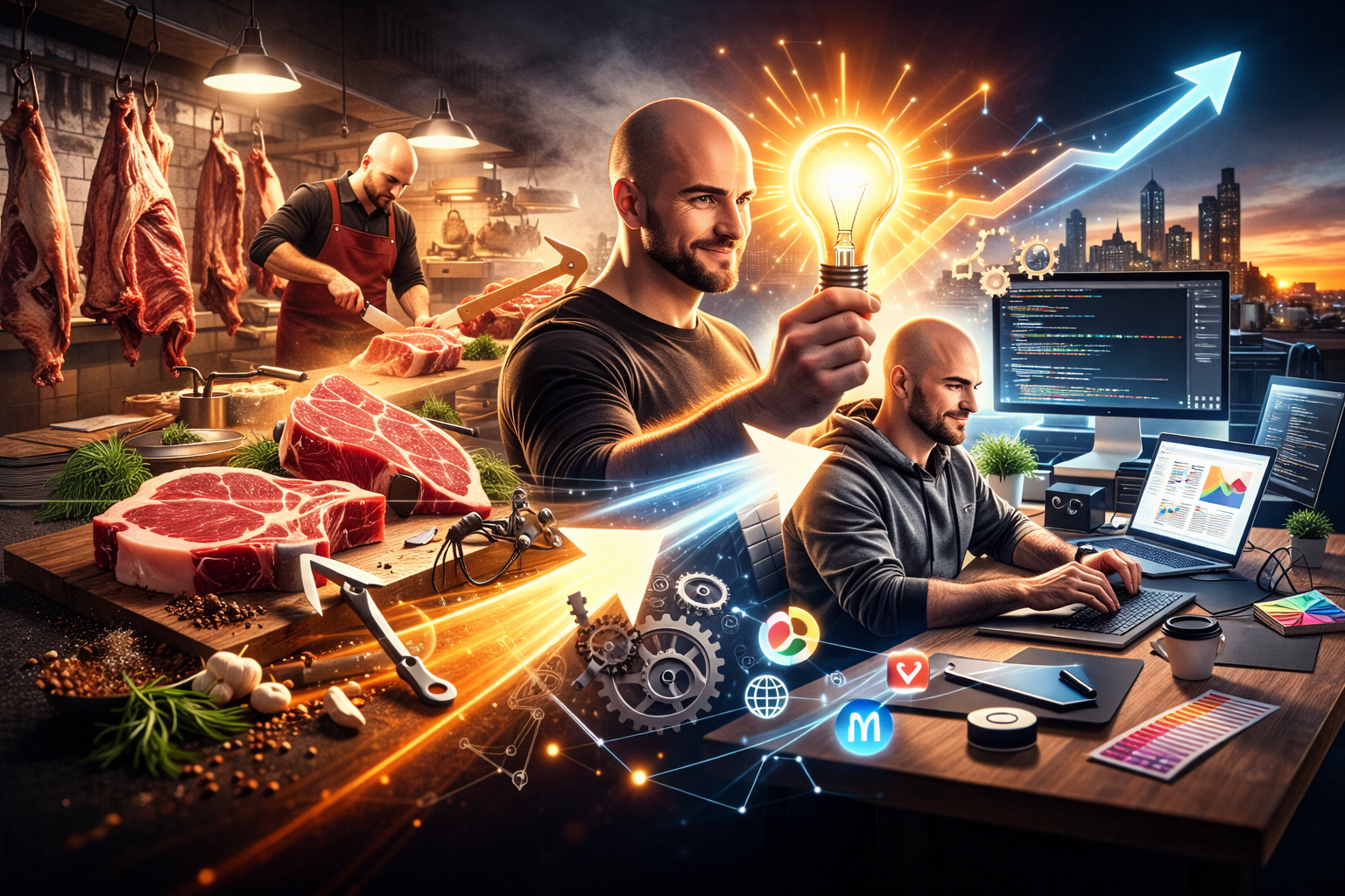 Transformation d'un savoir-faire en offre digitale, strategie et execution.